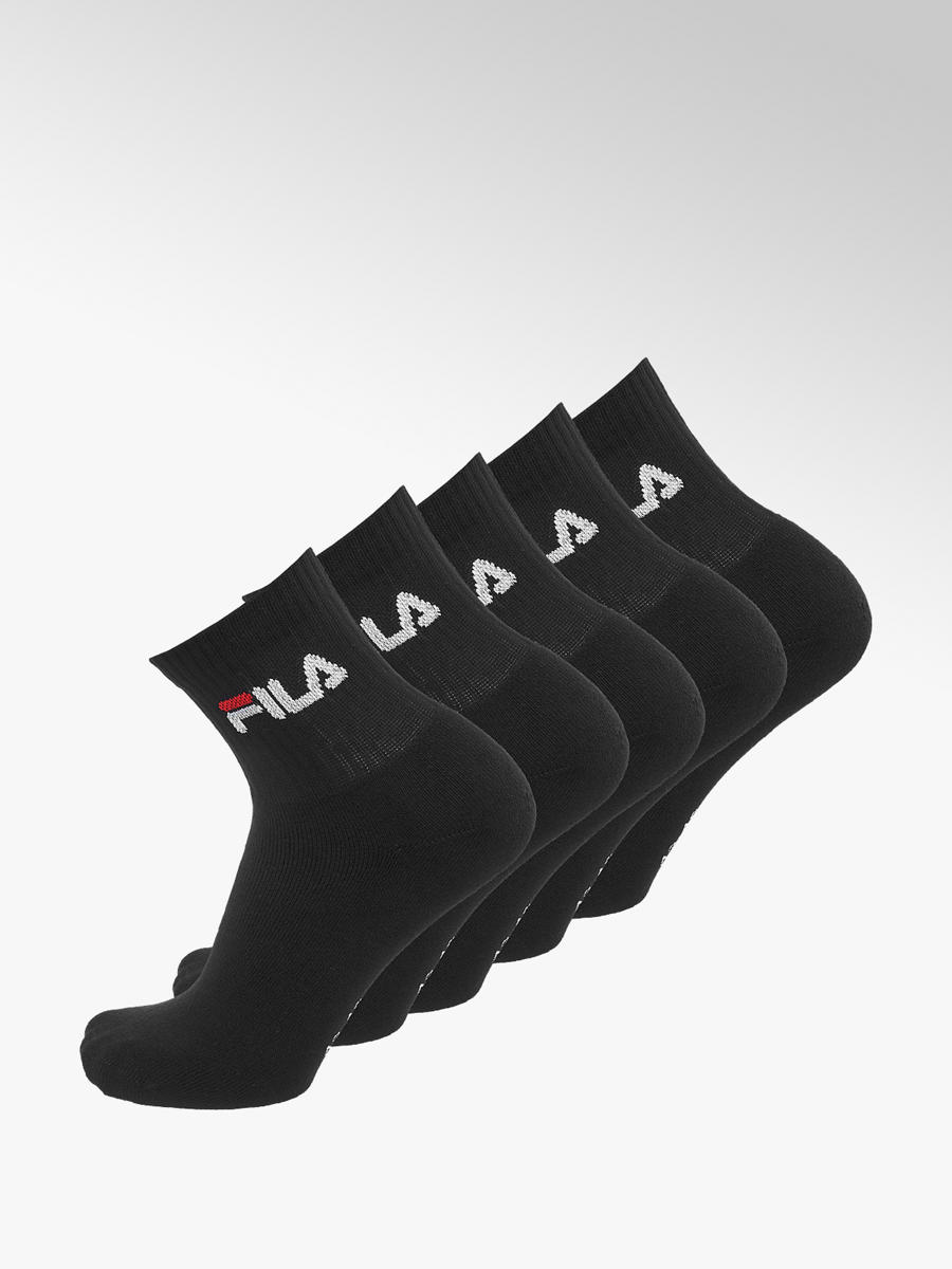 5er Pack Socken von Fila in schwarz - DEICHMANN 5er Pack Socken von Fila in schwarz - DEICHMANN